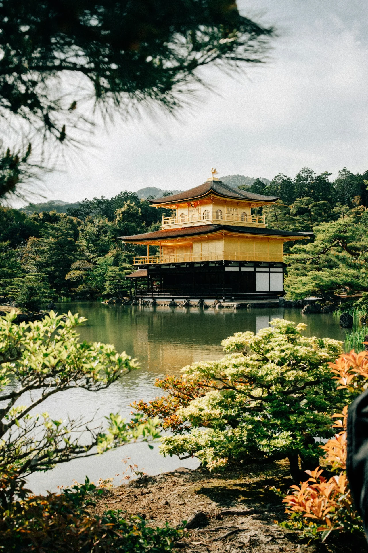 Kinkaku-ji (Pabellón Dorado), Kioto, Japón